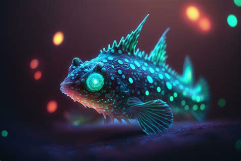 bioluminescent fish